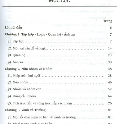 Cơ Sở Đại Số Hiện Đại