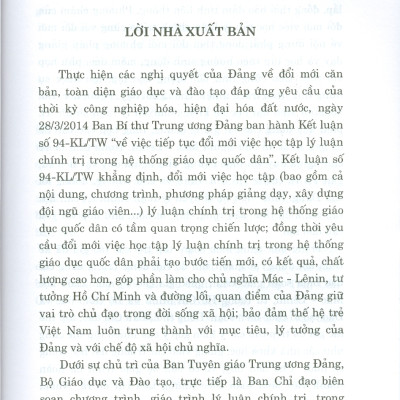 Combo Giáo Trình Tư Tưởng Hồ Chí Minh + Giáo Trình Kinh Tế Chính Trị Mác – Lênin (Dành Cho Bậc Đại Học Hệ Không Chuyên Lý Luận Chính Trị) - Bộ mới năm 2021