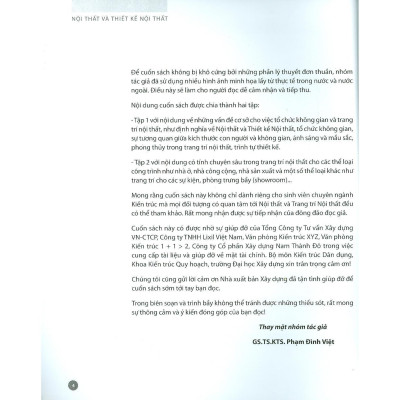 Sách - Nội Thất Và Thiết Kế Nội Thất - Tập 1 - NXB Xây Dựng