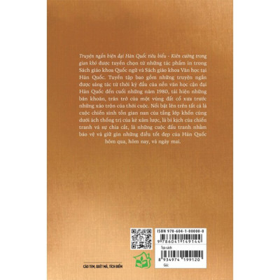 Sách - Truyện Ngắn Hiện Đại Hàn Quốc Tiêu Biểu - Kiên Cường Trong Gian Khó