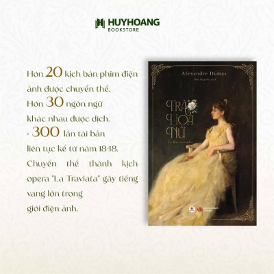 Sách - Trà Hoa Nữ - Alexandre Dumas - Huy Hoàng