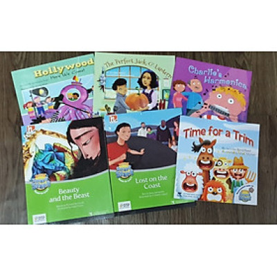 Combo 6 truyện đọc ISS Readers 5: Charlie