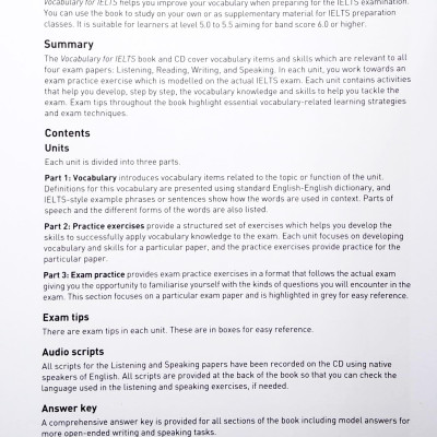 Collins English For Exams - Vocabulary For IELTS (2022)