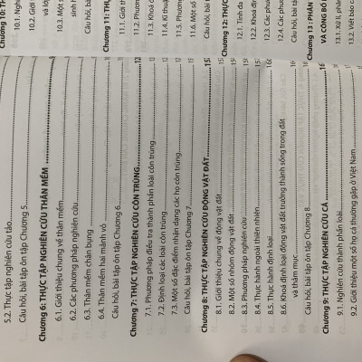 Giáo trình thực tập nghiên cứu thiên nhiên