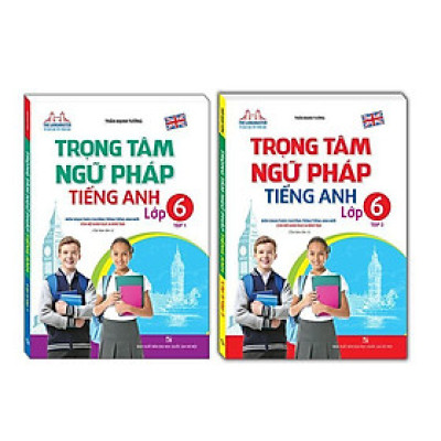Sách - Trọng Tâm Ngữ Pháp Tiếng Anh Lớp 6 - Combo 2 Tập - Minh Thắng