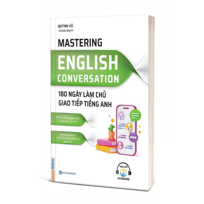 Sách - Mastering English - Làm Chủ Ngữ Pháp, Từ Vựng Và Giao Tiếp Tiếng Anh Trong 180 Ngày - Combo 3 Cuốn - MCBooks