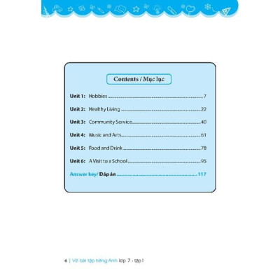 Sách - Global Success Vở Bài Tập Tiếng Anh Lớp 7 - Có Đáp Án - Tập 1 - Minh Thắng