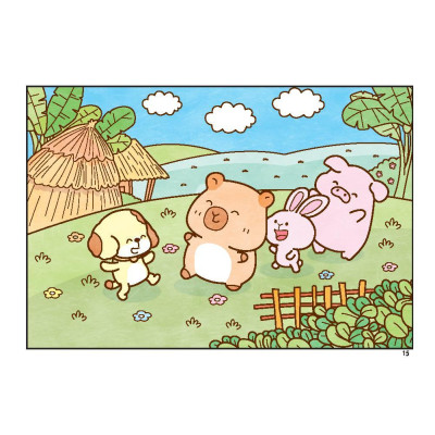 Sách Tô Màu - Capybara & Hành Trình Về Tuổi Thơ - Minh Thắng