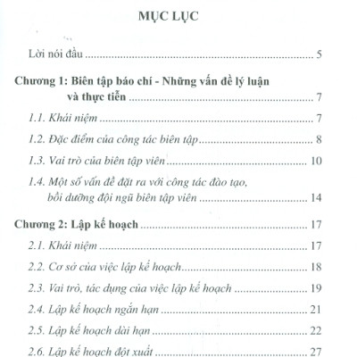 Biên Tập Báo Chí (Tái bản lần thứ 3 có bổ sung, chỉnh sửa)
