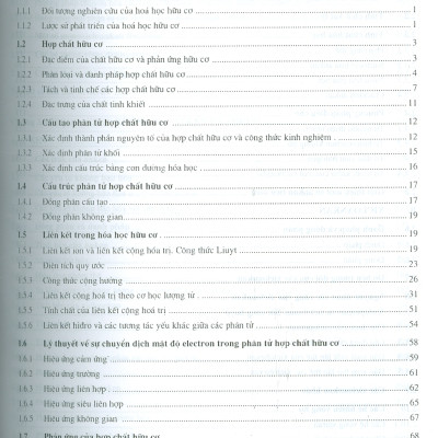 Hoá Học Hữu Cơ, Tập 1 (Tái bản) - Đặng Như Tại, Ngô Thị Thuận