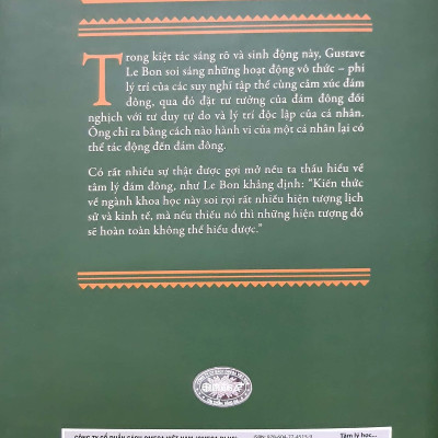 Tâm Lý Học Đám Đông ( Tặng Bookmark Tuyệt Đẹp )