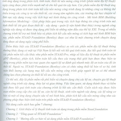 Phân Tích Và Thiết Kế Nền Móng Công Trình Với STAAD.Foundation V8i