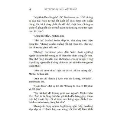 Sách - Bay Vòng Quanh Mặt Trăng - Bìa Cứng - Jules Verne - Minh Thắng