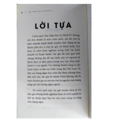 Sách - Bậc Thầy Đọc Vị Hành Vi - Chính Thông