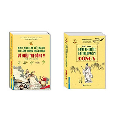 Sách - Kinh Nghiệm Để Tránh Sai Lầm Trong Chẩn Đoán Và Điều Trị Đông Y + Kho Tàng Bài Thuốc Bí Truyền Của Đông Y - Bìa Mềm - Minh Thắng