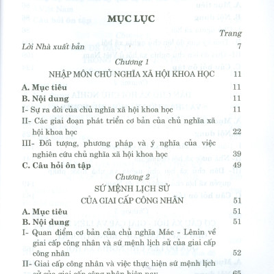 Giáo Trình Lịch Sử Đảng Cộng Sản Việt Nam + Giáo Trình Chủ Nghĩa Xã Hội Khoa Học (Dành Cho Bậc Đại Học Hệ Không Chuyên Lý Luận Chính Trị) - Bộ mới năm 2021