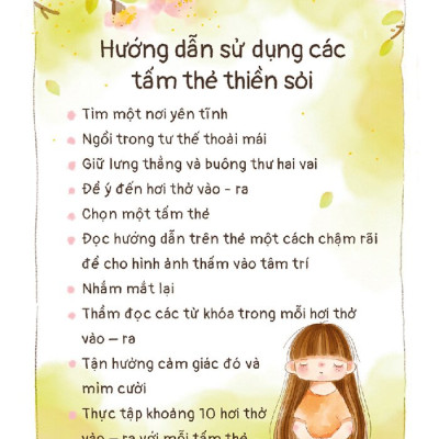 Trồng Một Nụ Cười - Cùng Trẻ Thực Hành Chánh Niệm Tặng bookmark Vadata