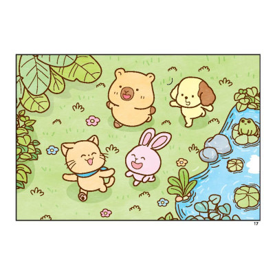 Sách Tô Màu - Capybara & Hành Trình Về Tuổi Thơ - Minh Thắng