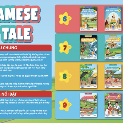 Combo Truyện Đọc Story Vietnamese Folk Tale Pack Level 6