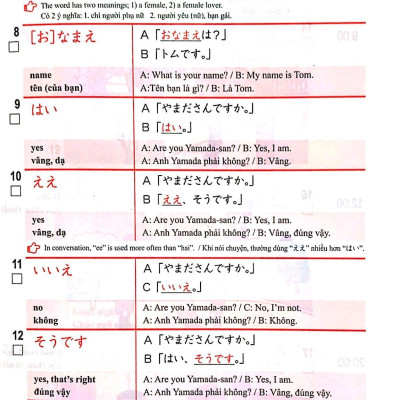 1000 Từ Vựng Cần Thiết Cho Kỳ Thi Năng Lực Nhật Ngữ N5