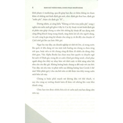 Sách Định Giá Thông Minh - Chinh Phục Người Dùng - Alphabooks - BẢN QUYỀN