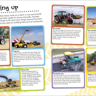 The Ultimate Sticker Book Tractor