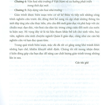 Giáo Trình Văn Hóa Tổ Chức Vận Dụng Vào Phân Tích Văn Hóa Nhà Trường