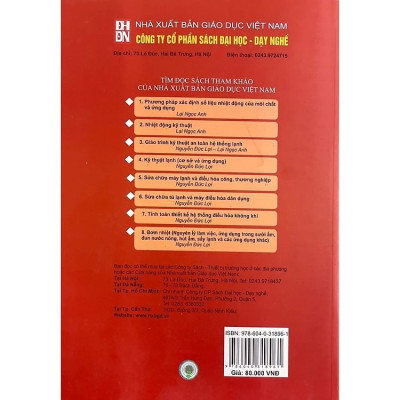 Phương Pháp Xác Định Số Liệu Nhiệt Động Của Môi Chất và Ứng Dụng