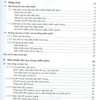 Cơ Sở Lý Thuyết Điều Khiển Tuyến Tính (Tái bản năm 2023)