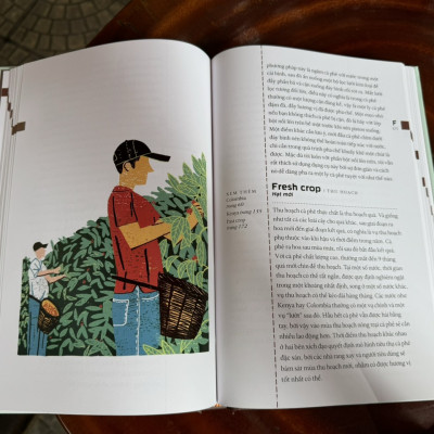 (Bìa cứng)TỪ ĐIỂN CÀ PHÊ – Cà Phê Từ A-Z – Maxwell Colonna-Dashwood - Phạm Tuấn Anh Dịch – Nhã Nam - NXB Thế Giới