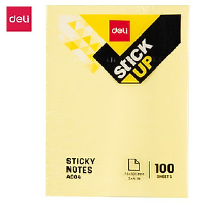 Giấy nhắn Deli, 76×101mm, 3