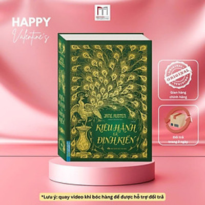 Sách - Kiêu Hãnh Và Định Kiến - Bìa Cứng - Jane Austen - Minh Thắng