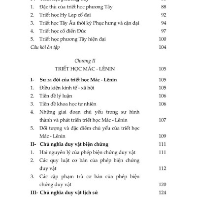 Giáo trình Triết học (Dùng cho khối không chuyên ngành triết học trình độ đào tạo thạc sĩ, tiến sĩ các ngành khoa học tự nhiên, công nghệ) - bản in 2025
