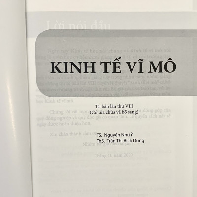 Sách - Kinh tế vĩ mô