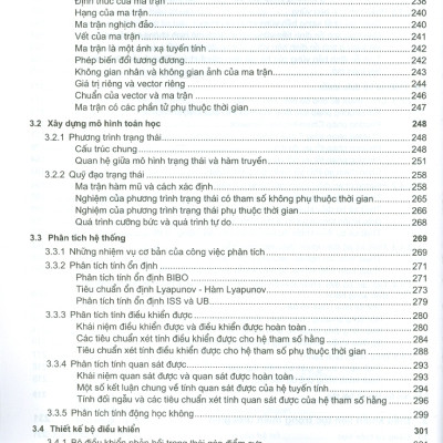Cơ Sở Lý Thuyết Điều Khiển Tuyến Tính (Xuất bản lần thứ ba, có sửa chữa và bổ sung, năm 2023)