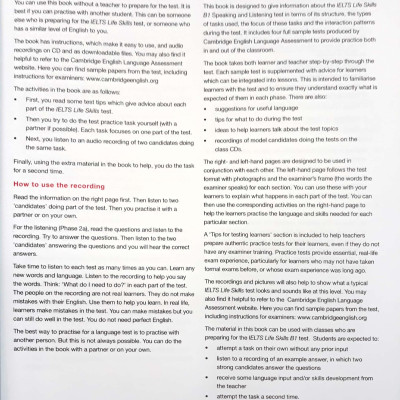 IELTS Life Skills Official Cambridge Test Practice B1 Student