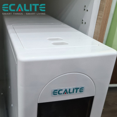 Thùng gạo âm tủ cánh mở Pull-out Ecalite NRC15P - Hàng Chính Hãng