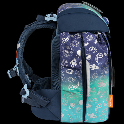 Cặp Chống Gù Eggie Schoolbag - Space Things - Go Green - Tiger Family TGEG-021A