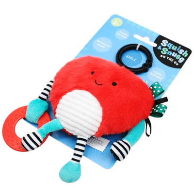 Móc Treo Nhồi Bông Quả Táo - Squish And Snugg On The Go Apple