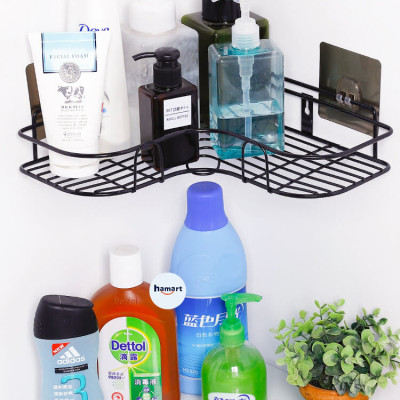 Miếng Dán Thay Thế Kệ Góc Tường Inox 14x6CM Dự Phòng Kệ Tam Giác Tròn Móc Treo Đồ Nặng Siêu Dính