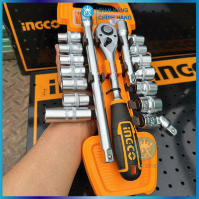 Bộ đầu tuýp 17 chi tiết HKTS12171