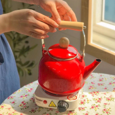 Ấm đun nước bếp từ phong cách Déco Pearl Metal Fesca 1.4L - Hàng nội địa Nhật Bản |#nhập khẩu chính hãng|