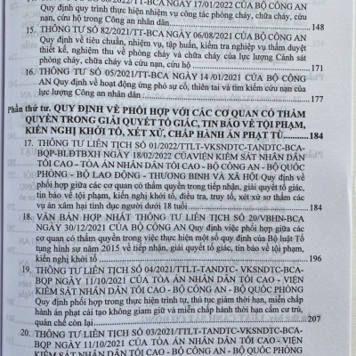 Cẩm nang pháp luật dành cho ngành Công An Nhân Dân