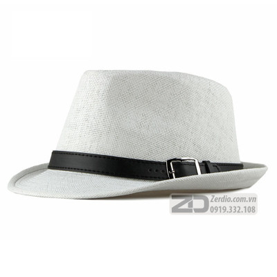 Mũ phớt, Nón Fedora MP02 thắt da cao cấp cho nam và nữ