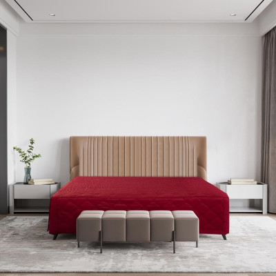 Bộ chăn ga Everon Uyên Ương ESC23001 họa tiết thêu, sang trọng,  nhiều kích thước