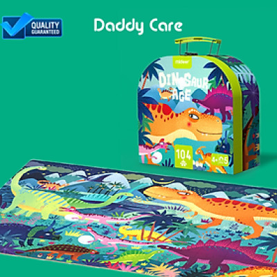 Đồ Chơi Xếp Hình cho bé Vali Khủng Long Dinosaus Age, Đồ Chơi Thông Minh