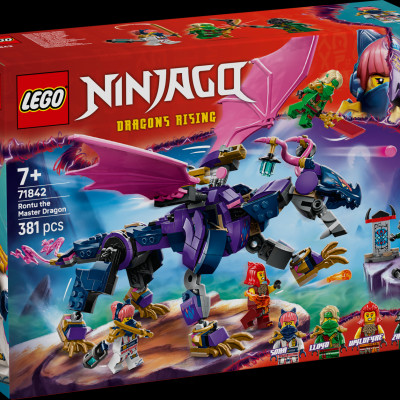 Đồ Chơi Lắp Ráp Rồng Bậc Thầy Rontu - Lego Ninjago 71842 (381 Mảnh Ghép)