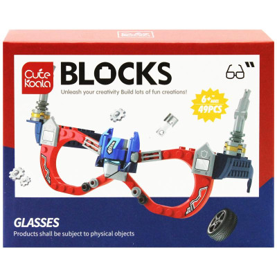 Đồ Chơi Lắp Ráp Mô Hình Mắt Kính Glasses - Cute Koala 1108 (49 Mảnh Ghép)