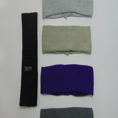 Combo 2 Cái Băng Đô Cài Tóc Dệt Kim Trơn Zappy