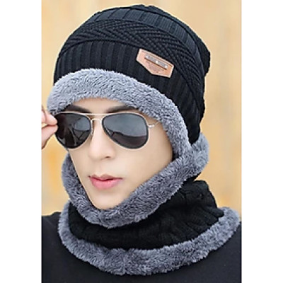 NÓN LEN NAM KÈM KHĂN WORRY - MŨ LEN NAM KÈM KHĂN WORRY DN19112205